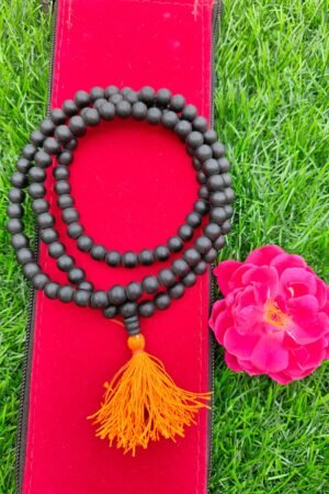 Buy Original Ebony Wood Mala | Karungali Mala / Karungali Malai 108 Beads for Meditation, Healing, Prayer & Yoga